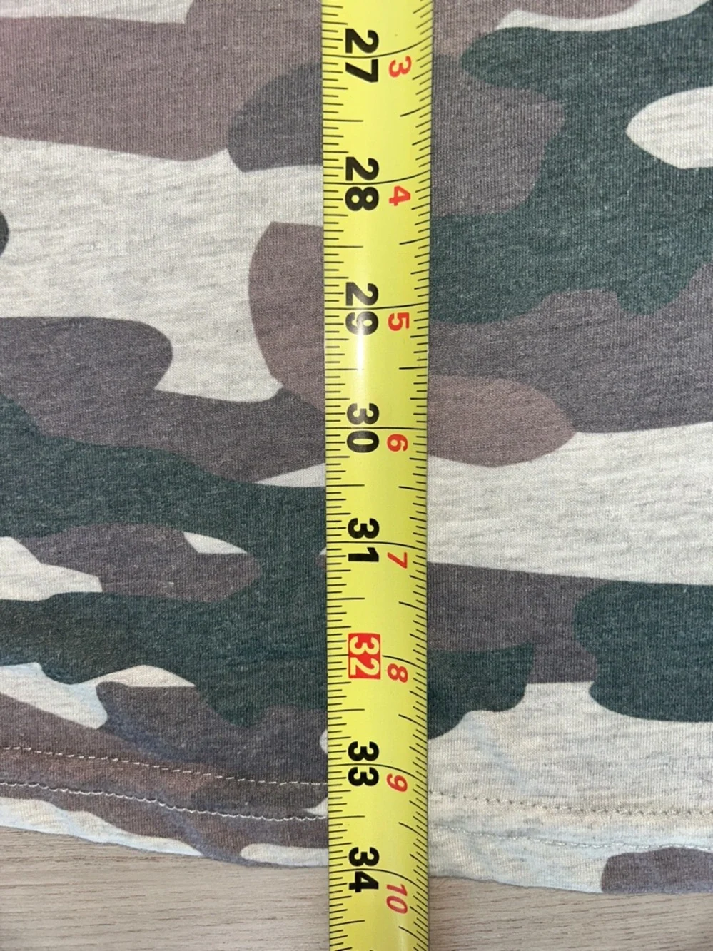 Camo Military Cotton T-Shirt Dress L Casual SS Bodycon Lagenlook Versatile